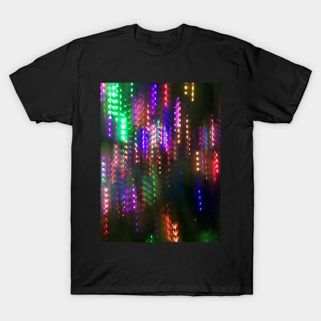 Color Streaks of Light  no. 2 T-Shirt by Neil Feigeles